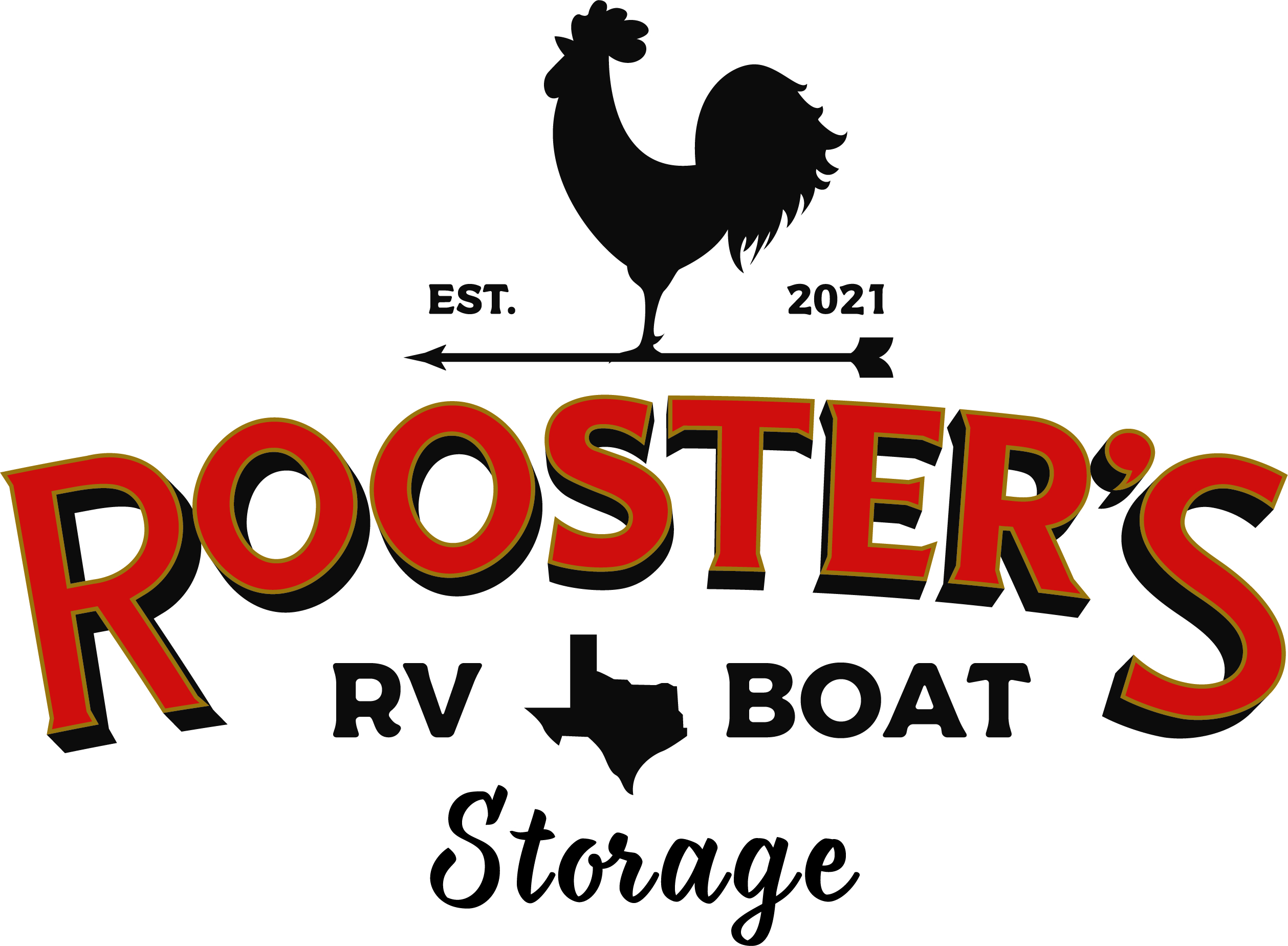 Roosters RV and Boat Storage Logo